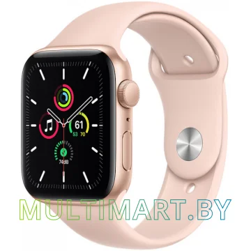 Умные часы Apple Watch SE 44 мм (алюминий золотистый/розовый песок)